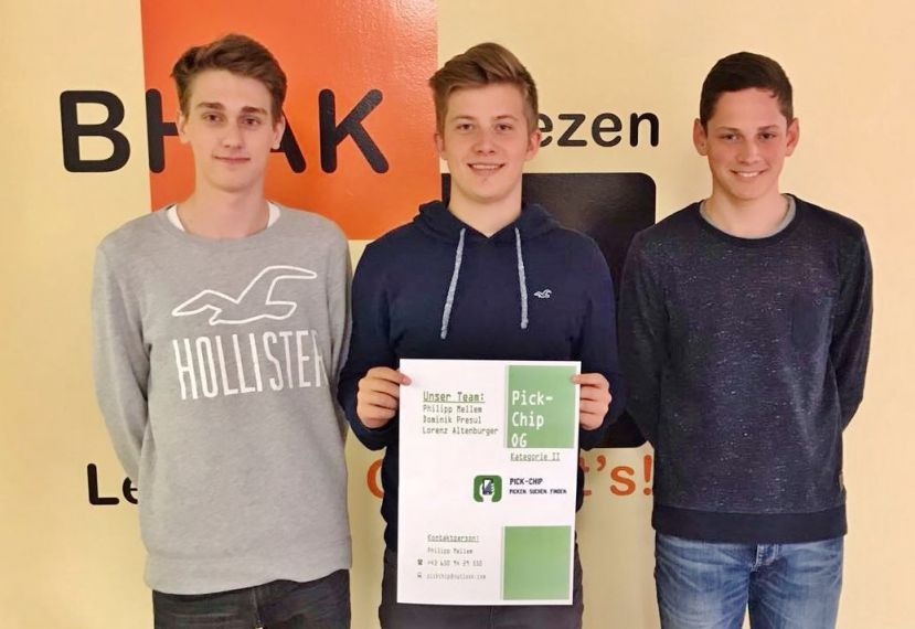 Lorenz Altenburger, Philipp Mellem und Dominik Presul