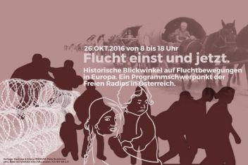 Flucht einst und jetzt in den Freien Radios