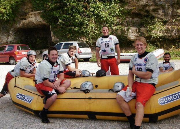 Raftingteam in Neu Seeland