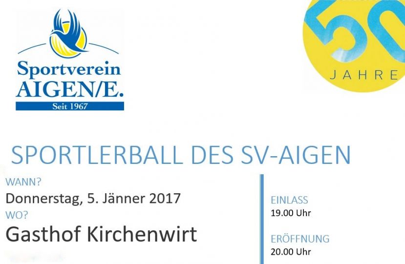 Der SV-Aigen wird 50 Jahre jung