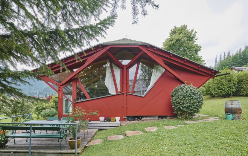 Haus Fischer, Grundlsee Planung: Arch. DI Konrad Frey mit Arch. DI Florian Beigel Bauherrschaft: Jutta und Wolfgang Fischer