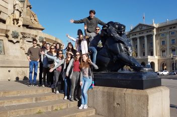 4AHK der BHAK Liezen in Barcelona