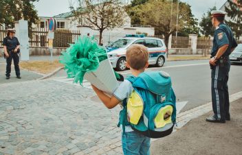 Sicher auf dem Schulweg