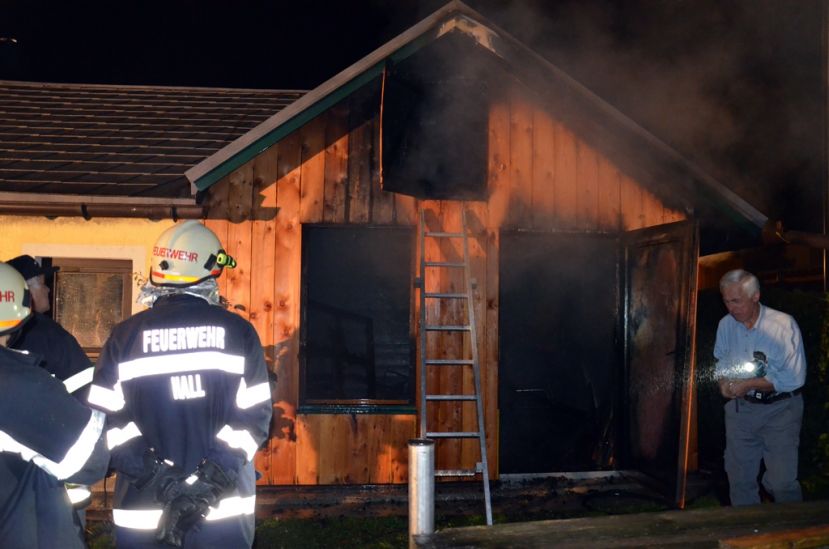 Brand in Admonter Wohngebiet