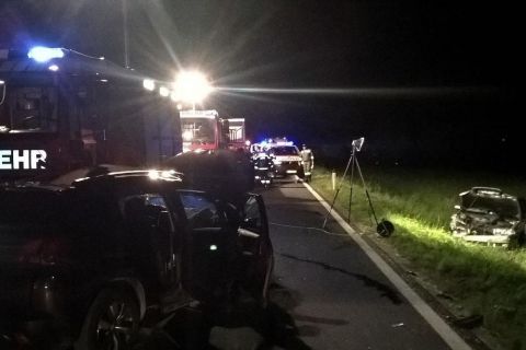 Verkehrsunfall in Lassing