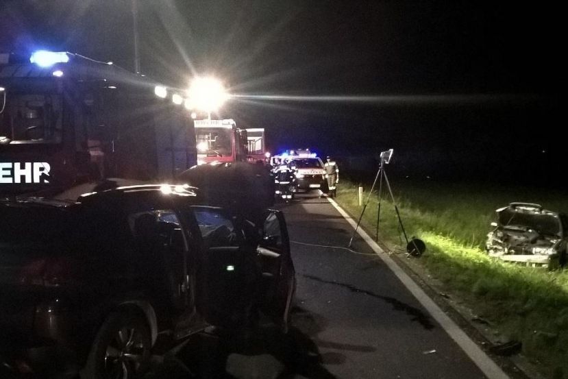 Verkehrsunfall in Lassing