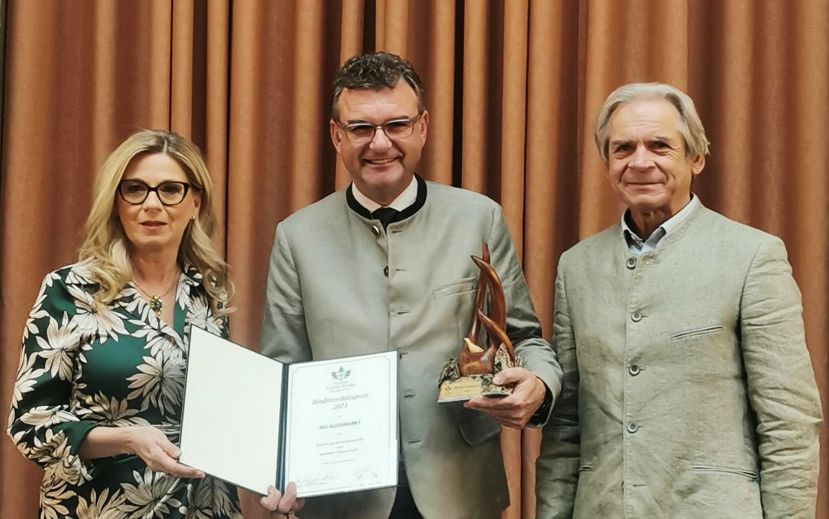 Präsidentin Dr. Christa Kummer-Hofbauer, Robert Fritz und Dr. Miroslav Vodnansky