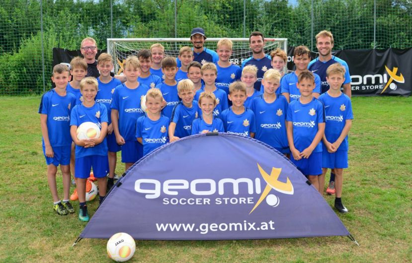 Ivo Vastic beim geomix Soccer Kids Camp
