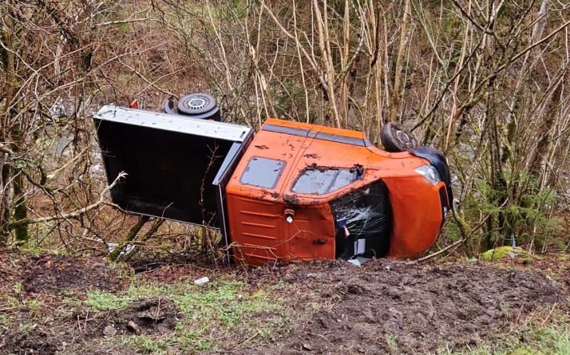 Unfall mit eingeklemmter Person