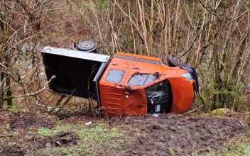 Unfall mit eingeklemmter Person