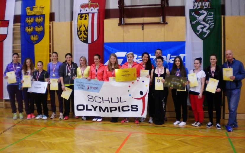 Spitzenplatz für HAK im Badminton