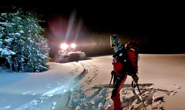 Großeinsatz nach Lawinenabgang im Mürztal