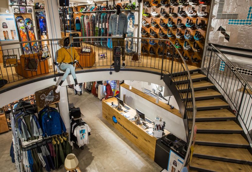 Blue Tomato eröffnet dritten Shop in der Schweiz