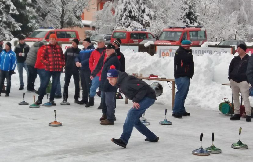 Eisstockturnier der Paltentaler Feuerwehren