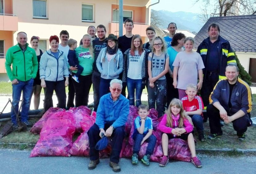 Aktion saubere Steiermark in St. Lorenzen