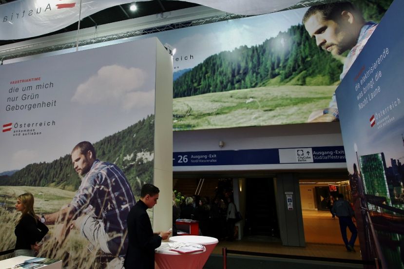 Messestand der ÖW bei der ITB