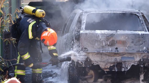 Pkw-Brand bei Gröbming