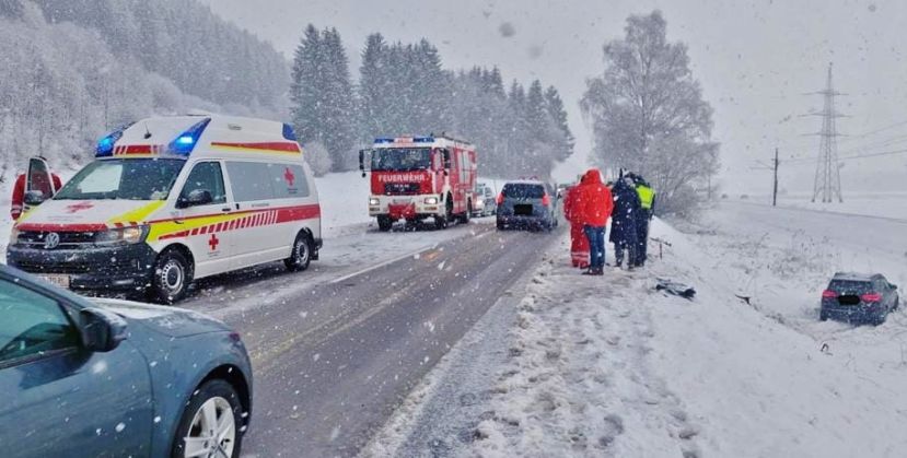 Einige Verkehrsunfälle im Bezirk