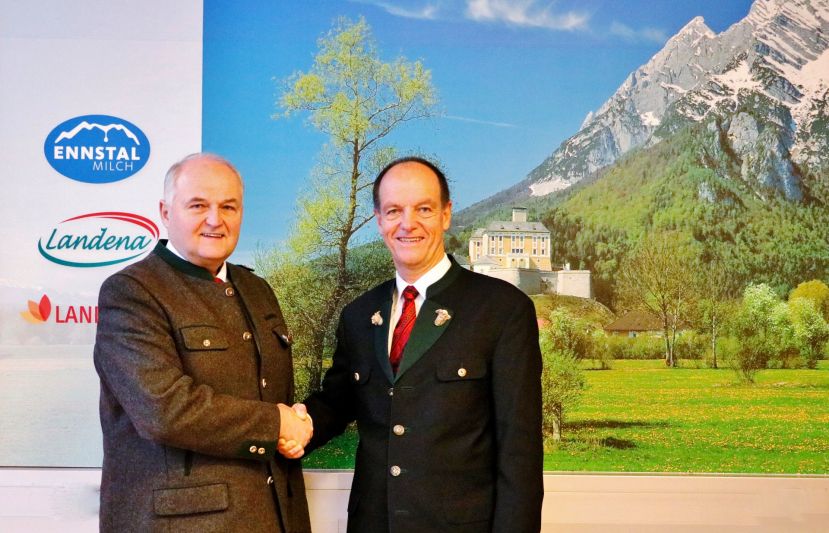 Mag. Josef Pitzer mit Ing. Bernhard Gruber