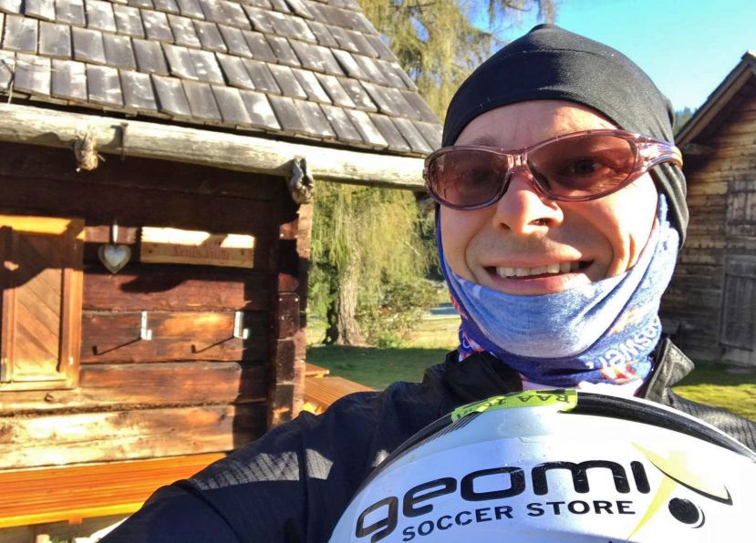 Brandl mitten in der Vorbereitung