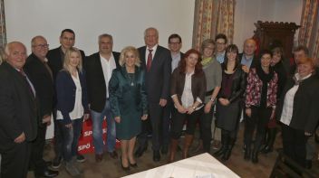 Das neue SPÖ Team steht