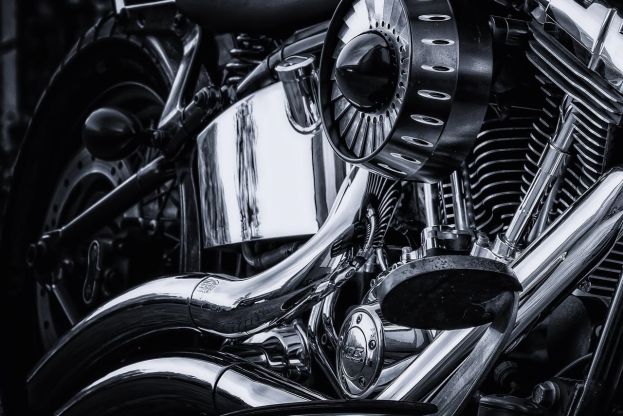 Motorradsturz im Zentrum