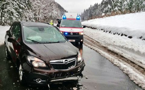 Verkehrsunfall am Pyhrnpass