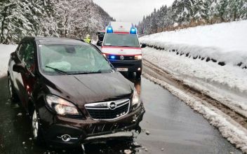 Verkehrsunfall am Pyhrnpass