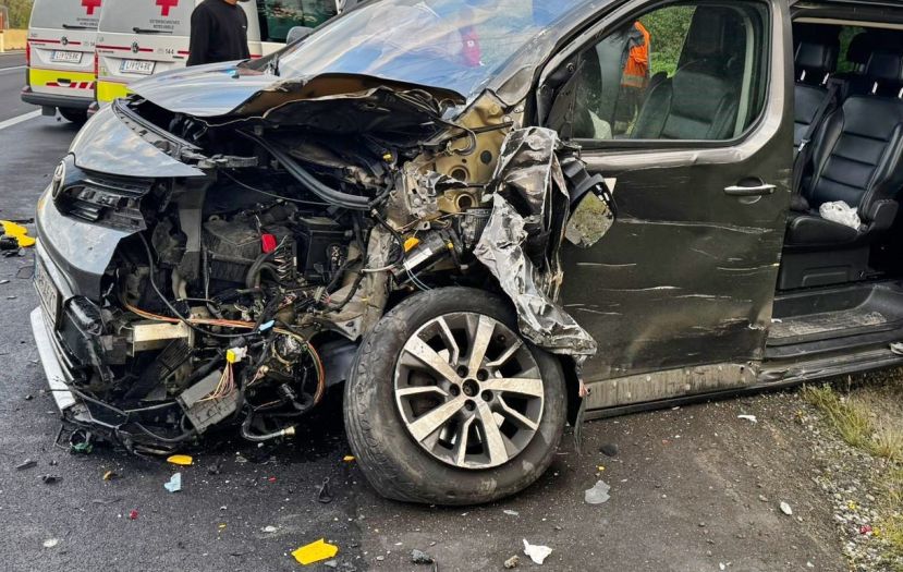 Verkehrsunfall mit Verletzten auf der A9