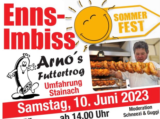 Sommerfest auf der Umfahrung Stainach