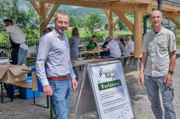 Bürgermeister Christian Haider und Direktor Herbert Wölger