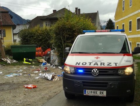 Tödlicher Arbeitsunfall in Wörschach