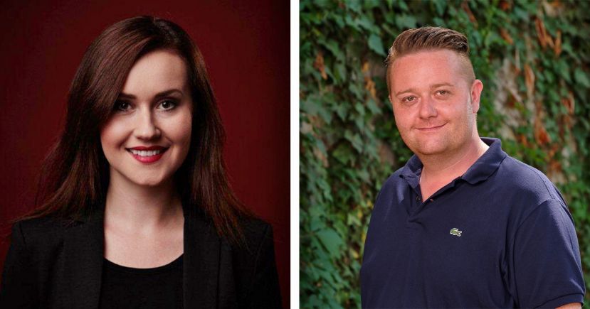 Michaela Grubesa und Mario Lindner