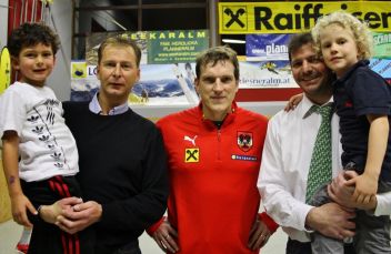 Herzog trainiert mit Nachwuchs