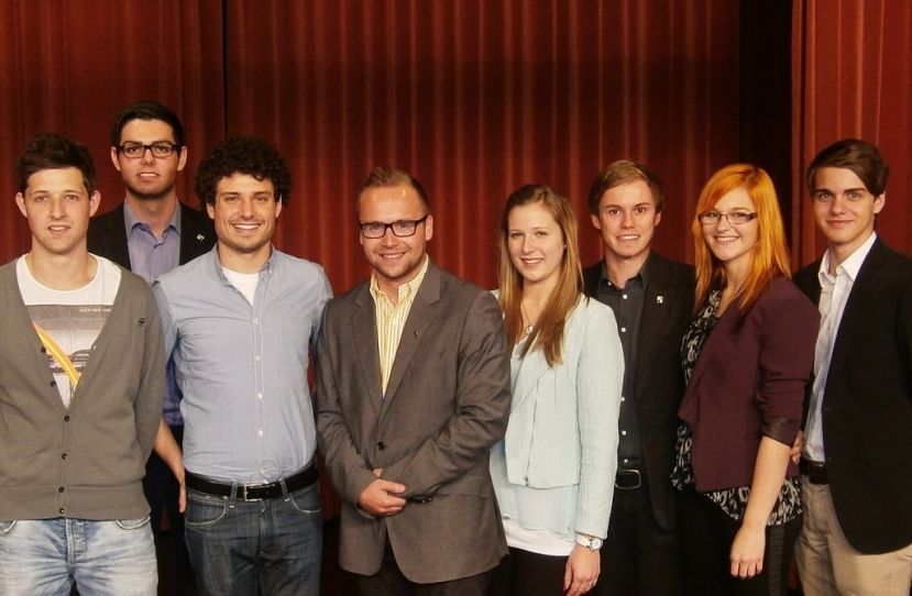 Stefan Wasmer (SPÖ), Ralf Liegl (BHAK), Julian Schmid (Grüne), Lukas Seyfried (ÖVP), Julia Berger (BHAK), Dominik Kirchsteiger (BHAK), Annika Polt (BHAK), Roland Missethon (BHAK)
