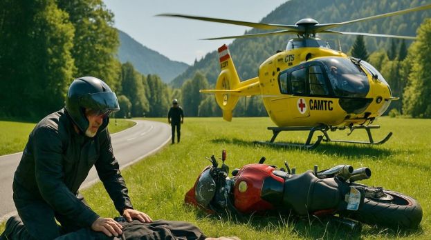 Schwerer Motorradunfall in Wildalpen