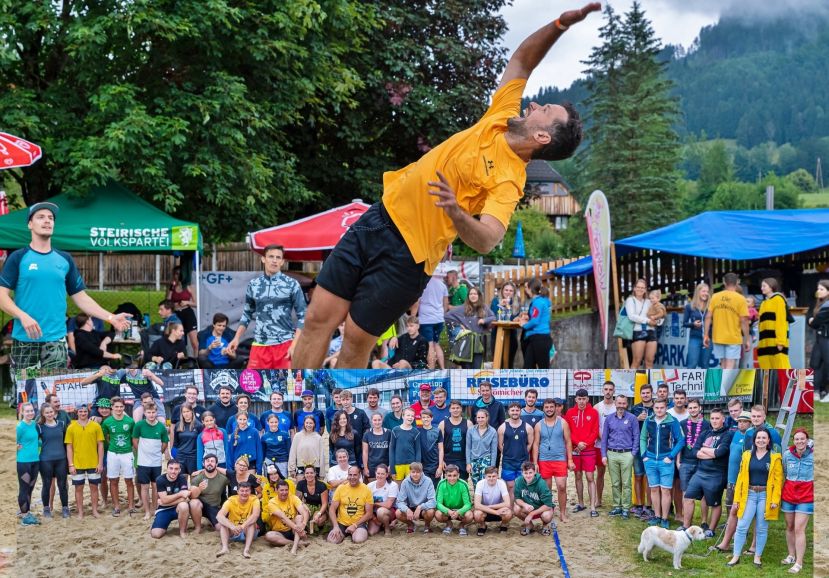 Beachvolleyball Turnier der jungen ÖVP