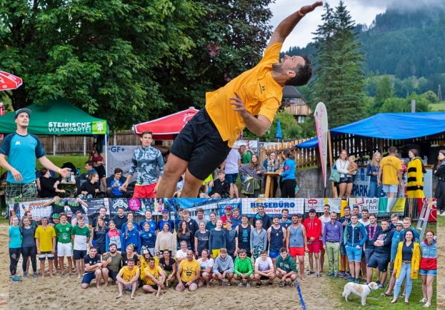 Beachvolleyball Turnier der jungen ÖVP