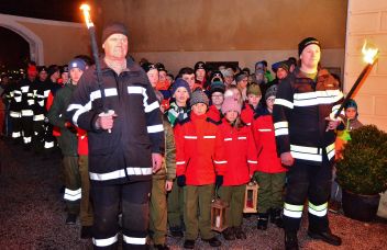 Friedenslicht Übergabe in Donnersbach