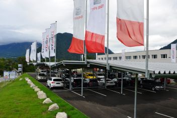 Neues Autohaus Bathelt Umfahrung Bad Aussee