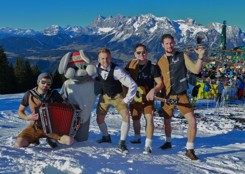 Gabalier schwingt zum Hopsi- Song