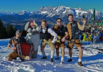 Gabalier schwingt zum Hopsi- Song