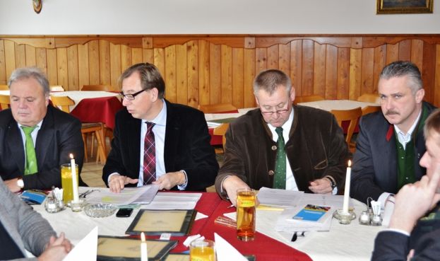 BR Franz Perhab, LR Dr. Christian Buchmann, LAbg. Bgm. Karl Lackner, BR Günther Köberl