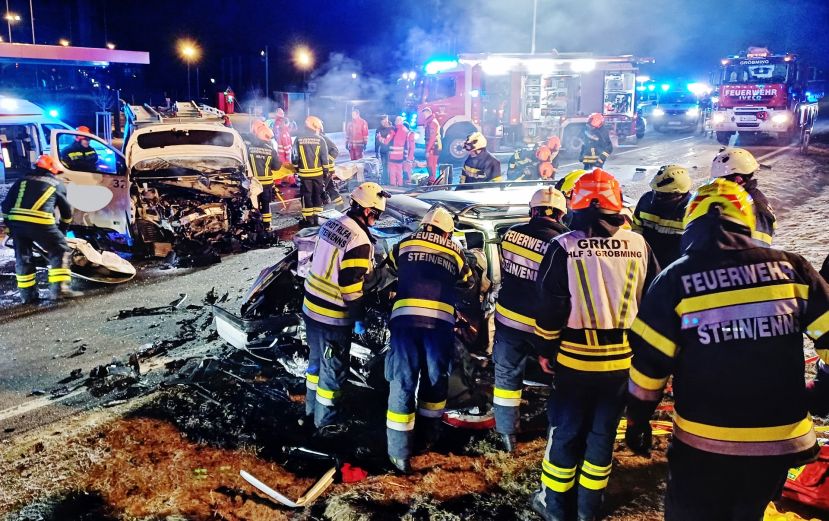 Frontalkollision mit tödlichem Ausgang
