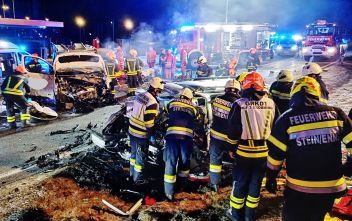 Frontalkollision mit tödlichem Ausgang