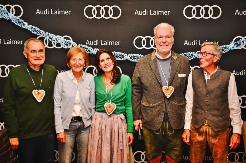 Franz Wittmann, Gabi Husar, Alexandra Laimer, Robert Engstler und Sepp Haider