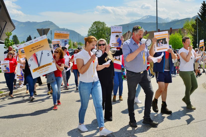 Die SHV-Mitarbeiter gehen vorne voraus!