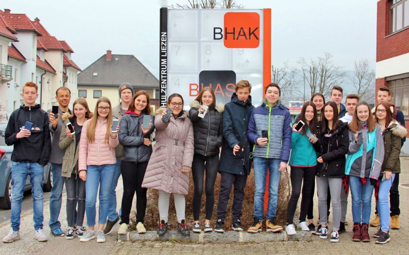 Handyfasten an der BHAK/BHAS Liezen