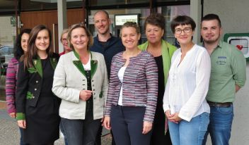 Dr. Bettina Vollath und das Team des RM Liezen