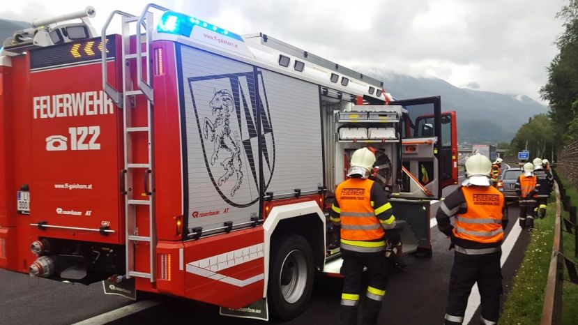 Wieder Einsatz auf der Autobahn